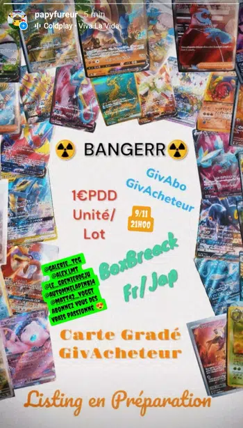 🚨BANGER 1€ PDD Unité/Lots FR/JAP. BoxBreack FR/JAP 1€ PDD🚨