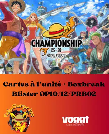 🔥 Cartes  à l'unité + Boxbreak PRB02/OP10/OP12 🇫🇷 🚀