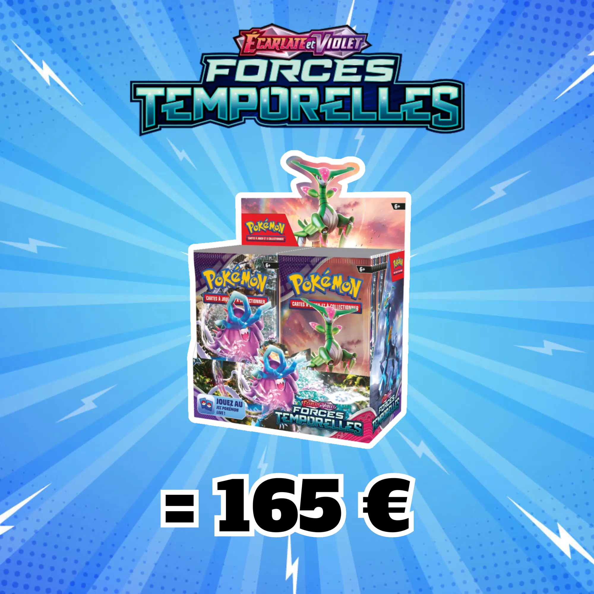 Voggt - Watch BOX BREAK POKEMON EV5 DISPLAY A 165 € TRIPACK A 15