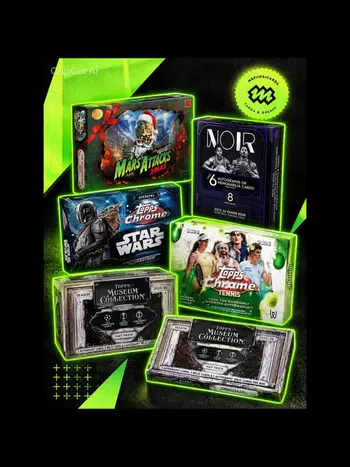 ✨RELEASE TOPPS MARS ATTACKS CHRISTMAS //CHEZ TONTON MAFIO