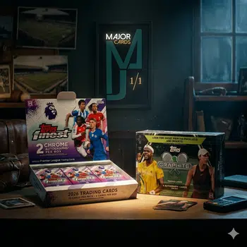 ⚽🎾💥 BOXBREAK NEW TOPPS GRAPHITE TENNIS 26 & TOPPS FINEST PREMIER LEAGUE 26 ⚽🎾💥