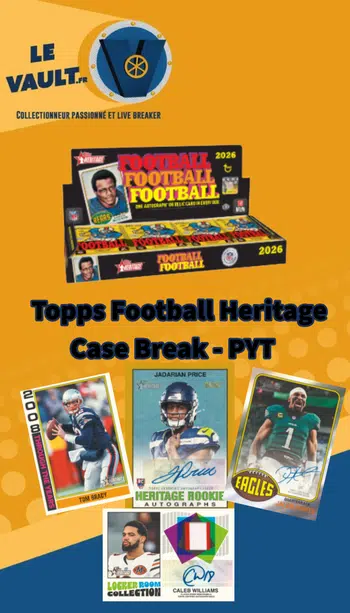Topps Heritage Football 26- Case Break PYT