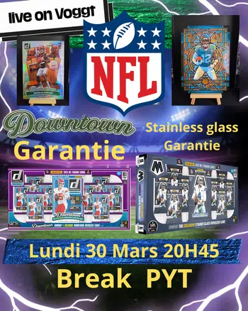 Break NFL exclusif US Donruss + mosaic