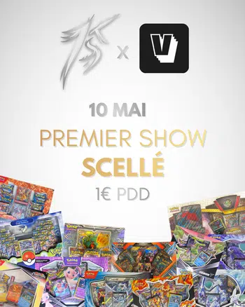 Premier show scellé Pokémon - 1€ PDD