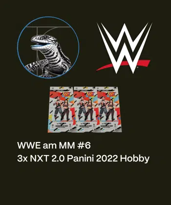 3x Panini 2022 NXT 2.0 Hobby Boxen MM#6