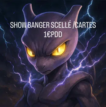 🔥Gros show SCELLÉ / CARTES 1€Pdd 🔥