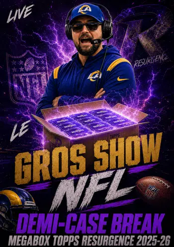 🏈 GROS SHOW NFL : DEMI-CASE BREAK MEGABOX TOPPS RESURGENCE 2025-26 💥