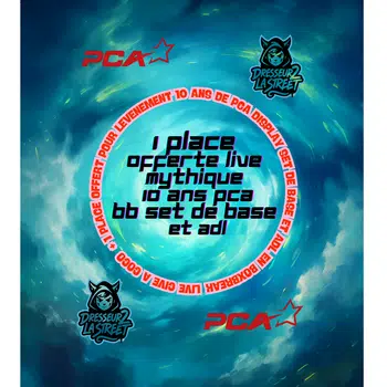 LIVE EVENEMENT GIVE A GOGO ET 1 PLACE POUR LEVENEMENT 10 ANS DE PCA EN COLLAB AVEC VOGGT !!