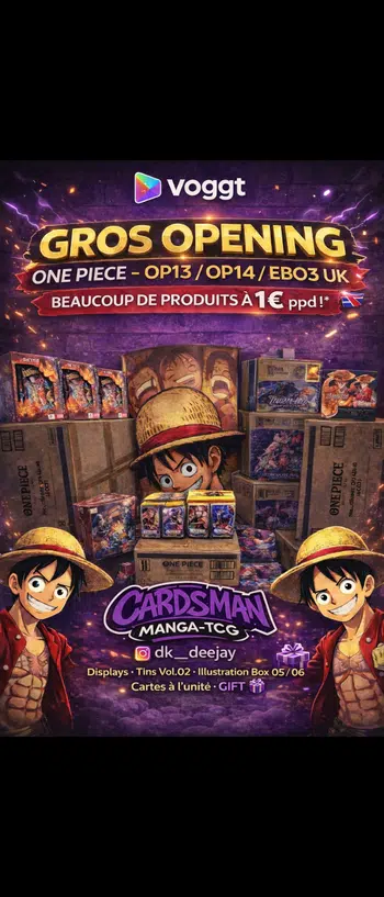 🔥 BIG BAZAR ONE PIECE – LIVE SURPRISE 18H 🔥