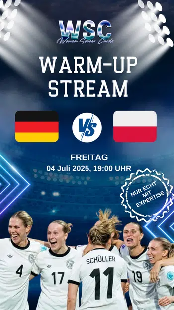 🎶89,91,95,97,01,05,09,13 und 2025 da stimmen wir alle ein. EM Start gegen Polen🎶