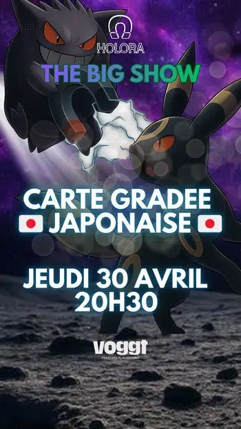 🇯🇵 THE BIG SHOW CARTE GRADEE JAP🇯🇵