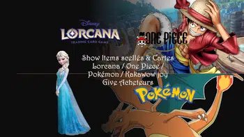Show Items scellés & Cartes divers TCG