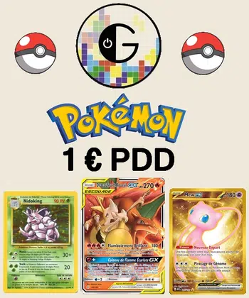 Show Pokémon 1€ PDD | Wizard , Escouade , 151 ultra ect
