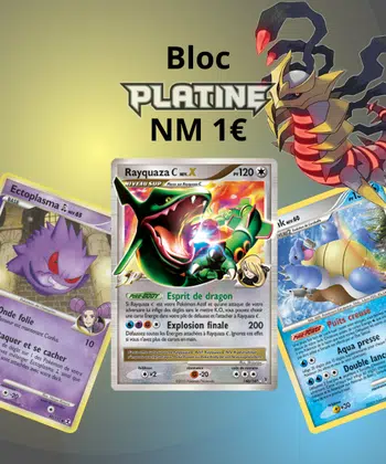 100% Bloc Platine NM 1€ PDD | Rayquaza X 🔥