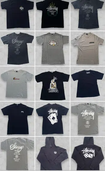 STÜSSY / SUPREME / BAPE / VINTAGE A PARTIR DE 1€ 2 T SHIRT STUSSY OFFERT !