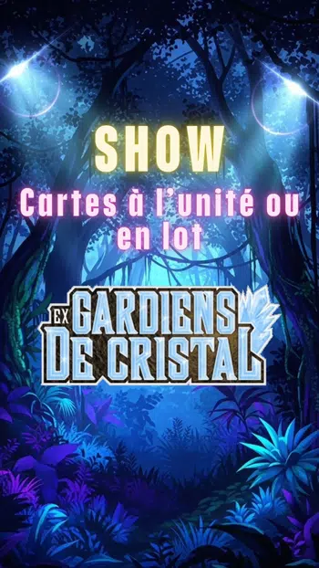 🔥 Gardiens de Cristal Cartes à l’unité Bloc EX ! 🔥
