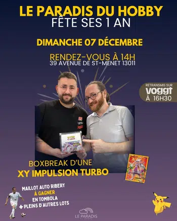 BOXBREAK XY IMPULSION TURBO - 1€ PDD - ON FETE LES 1 AN DU PARADIS EN DIRECT DE LA BOUTIQUE !!!