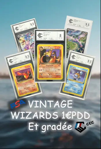 Wizards ED1 et pépites gradée 1€pdd