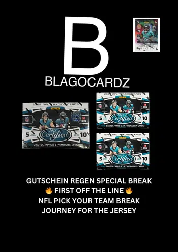 GUTSCHEIN REGEN SPECIAL mit FIRST OFF THE LINE Certified + 2x Hobby #302