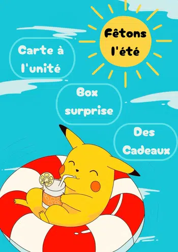 🌞Fêtons l'été🌞Box surprise, Cartes à l'unité et des cadeaux🌞
