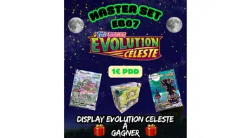 🔥Master Set Evolution Céleste EB07➡️1€PDD ➡️ Display EB7 à Win🔥