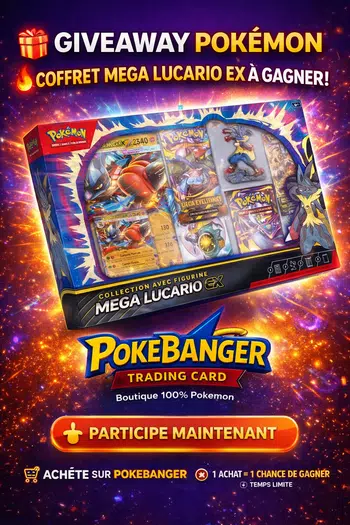 Banger à chopper ! Coffret Lucario en give 🎁