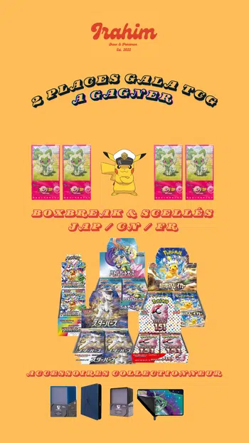 Give Acheteur -> 2 Places @Gala TCG ! BoxBreak Jap / Gempack CN / FR