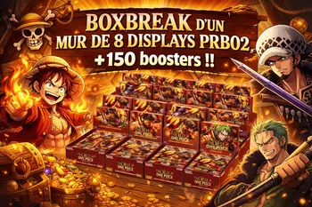 Boxbreak du mur de display PRB02 !! À la recherche de la Sanji