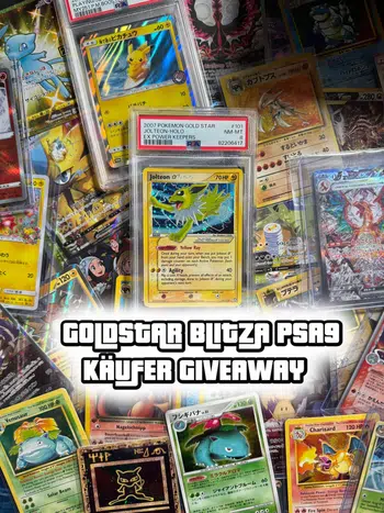 🥵 Big Single Stream 🔥Goldstar Blitza PSA9 Käufer GA 🍀