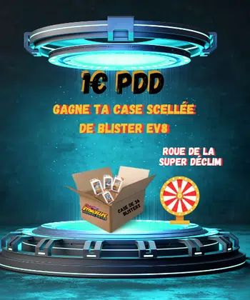 1€ PDD SHOW DE FOUUUU : CASE SCELLÉE DE BLISTERS EV8 A GAGNER