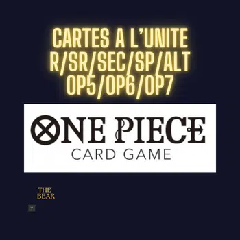 🎆ONE PIECE : CARTES A L'UNITE OP5/OP6/OP7 US🎆