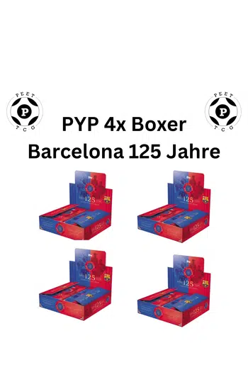 PYP 4x Boxen Barcelona 125 Jahre 🥳 Topps Takeover