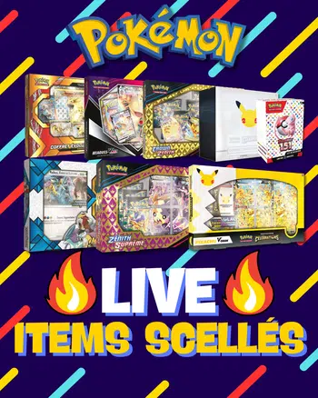 GROS LIVE ITEMS SCELLES RARES !!