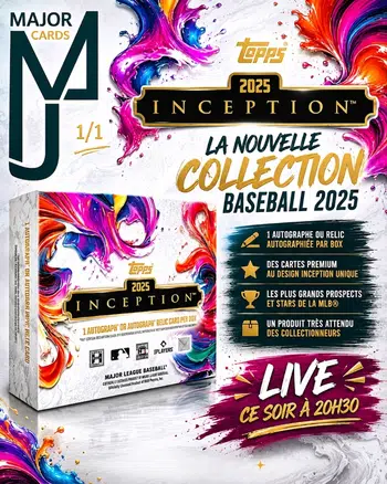 ⚾✨ BOXBREAK NEW TOPPS BASEBALL INCEPTION 2025 ✨⚾