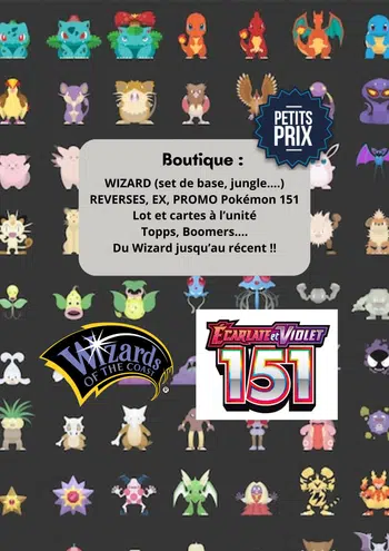 Boutique Cartes Pokémon