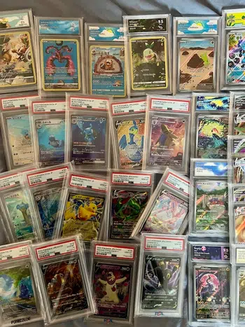 Cartes gradées PSA & CollectAura en masse !!