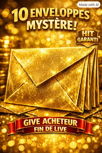 5/10 Enveloppes Mystères / Give Acheteur