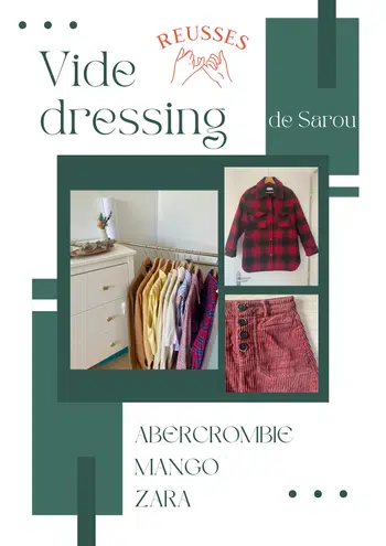 Belles pièces Reusses XS au XL Abercrombie/Zara/Mango ✨