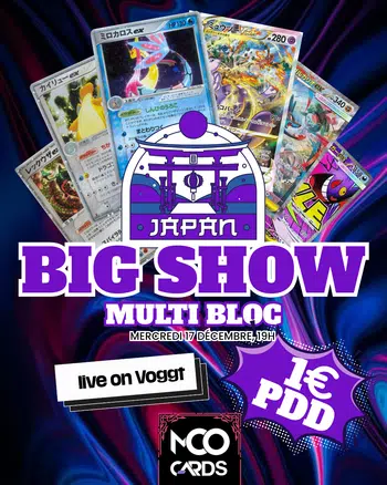 MCO JAPAN SHOW - LES PLUS BELLES PÉPITES À 1E PDD