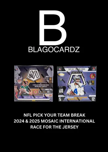 * Pick Your Price Premiere * NFL Break mit 2024 & 2025 MosaicInternational #369