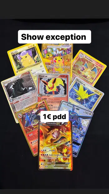 Cartes , scellé et box break en folie 1e pdd