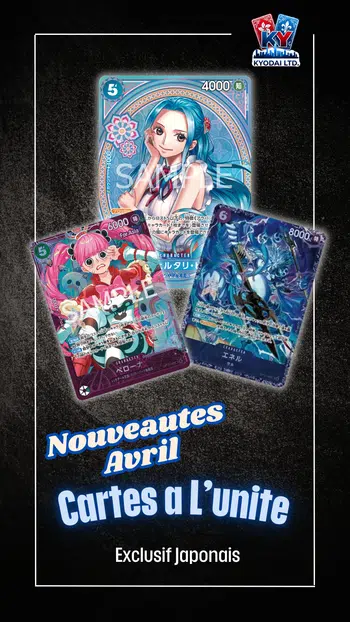 Nouveaute Avril ! Cartes a l'unite | Japonais