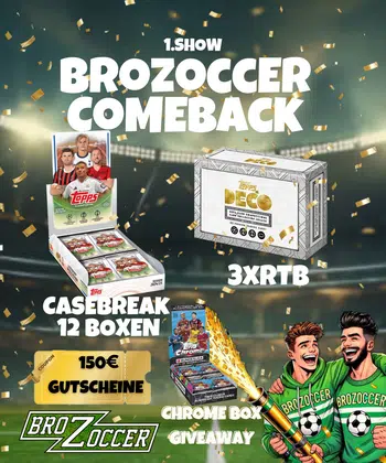 BROZOCCER COMEBACK!💚 150€ Gutscheine+Chrome Box Giveaway!🎁🔥