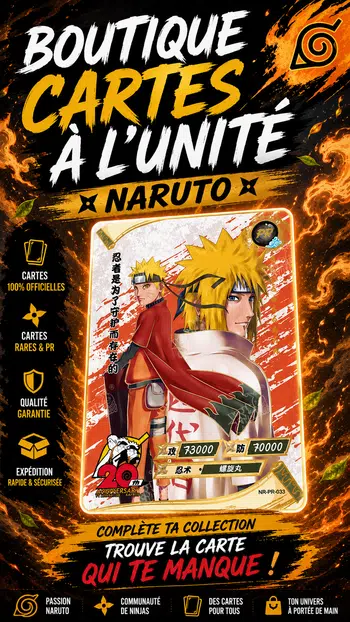 Carte à l'unité - Naruto