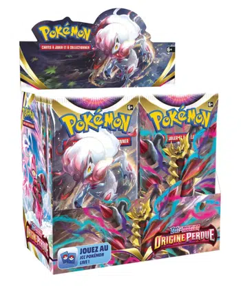 BOOSTERS ORIGINE PERDUE EN BOX BREAK