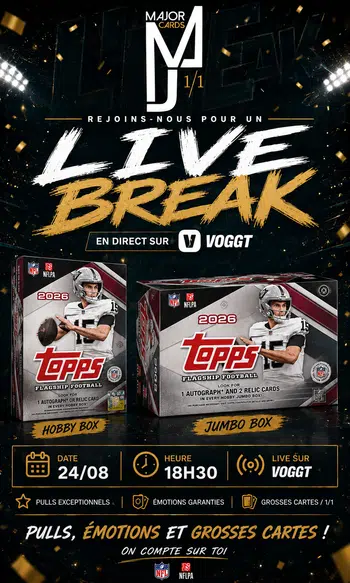 💥🏈 Boxbreak New TOPPS NFL Flagship 2026 🏈💥