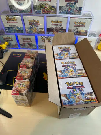 ⚡️ BOXBREAK DE NOEL ETB EV8 A GAGNER - 1E PDD + SCELLE ⚡️