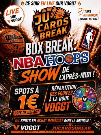 Box break NBA Hoops 1€ prix de depart