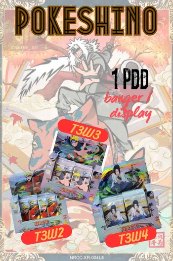 🔥🔥 Plus gros show 1 pdd Naruto Déstockage Display cartes Gradée Gros lot !!! 🔥🔥