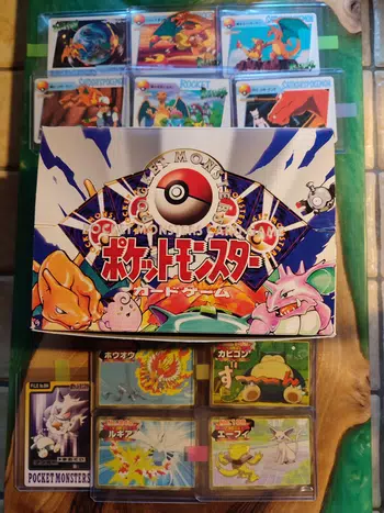⛩️🇯🇵Pokezours et MaDalton en show🇯🇵⛩️ Carddass en folie/ top seika/ display vide expansion pack,...